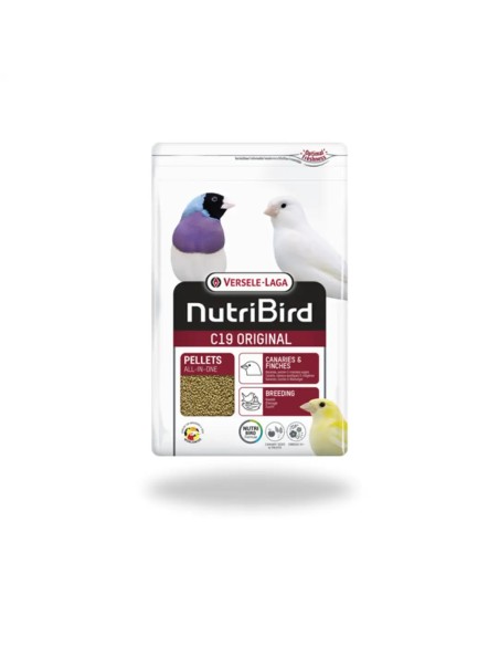 Comida para Pajaros Exoticos VERSELE LAGA Nutribird C19 sin dore 3kg